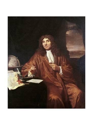 Giclee Print: Antonie Van Leeuwenhoek, C.1680 by Jan ...
