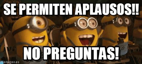 Gif aplausos minions 11 » GIF Images Download