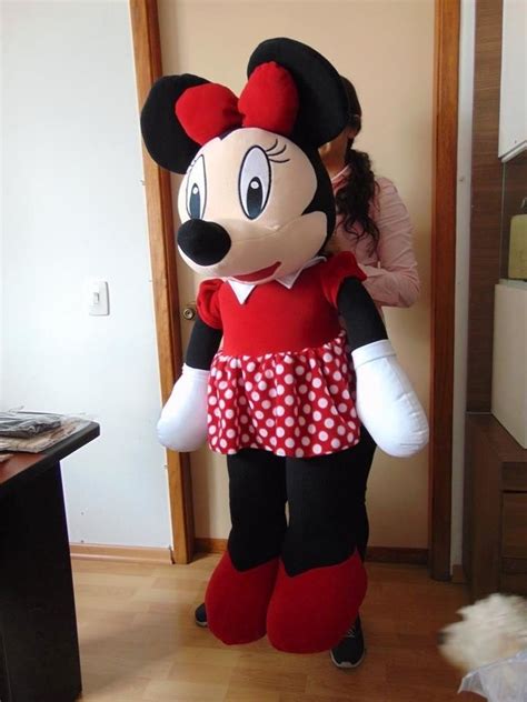 Gigante Peluche Minnie Mouse De 1.50 M, Por San Valentin   U$S 99,99 en ...