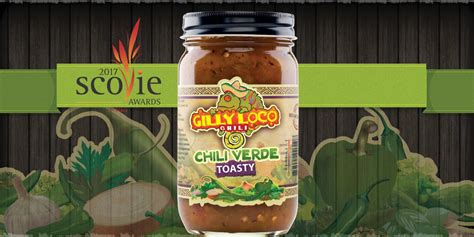 Gilly Loco Green Chile Verde Salsa  16 oz    The Loco Life