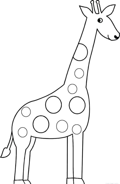 Giraffe Drawing Easy at PaintingValley.com | Explore ...