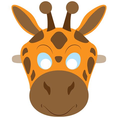 Giraffe Mask Coloring Page | Free Printable Coloring Pages ...