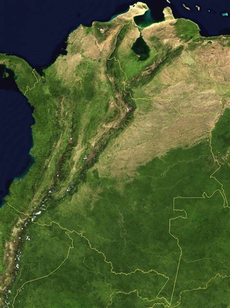 giratorio combustible Biblioteca troncal mapa satelital colombia ...