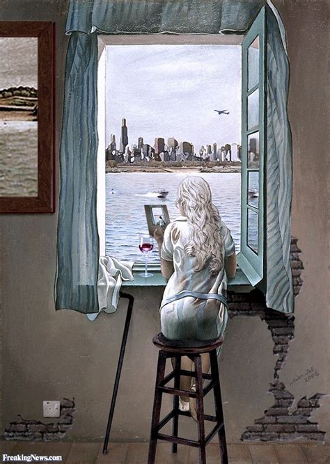 Girl at a Window 80 Years Later by Dali | Surrealisme ...