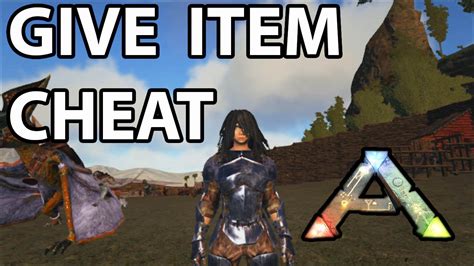 Give Item Ark Survival Evolved Cheat Console Command   YouTube