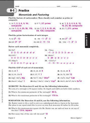Glencoe Geometry Chapter 4 Worksheet Answers | Briefencounters