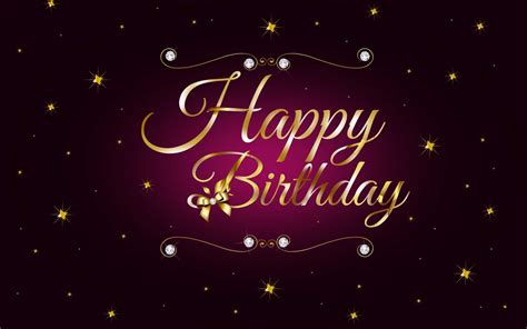 Glittering Happy Birthday Wish | HD Birthday Wallpapers ...