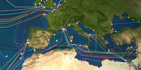 Global fiber optic internet cables map   Business Insider