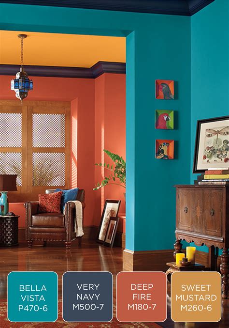 Global Fusion Styles Inspirations | Behr Paint | Colores de casas ...