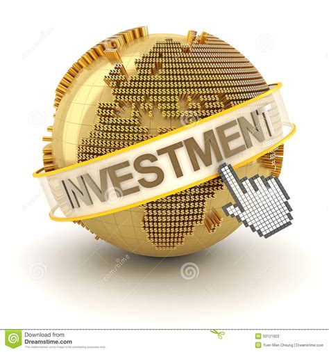 Global Investment Concept, Europe Region, 3d Stock ...