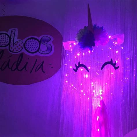 Globo con luz led de Unicornio  | Globos con luz led ...