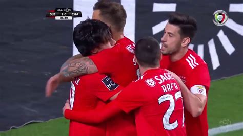 Goal | Golo João Félix: Benfica  2  0 Chaves  Liga 18/19 ...