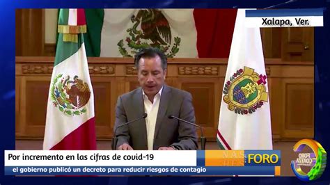 GOBERNADOR DE VERACRUZ EMITE DECRETO PARA EVITAR LA MOVILIDAD EN 38 ...