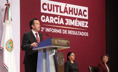 Gobernador de Veracruz presenta su segundo informe de gobierno