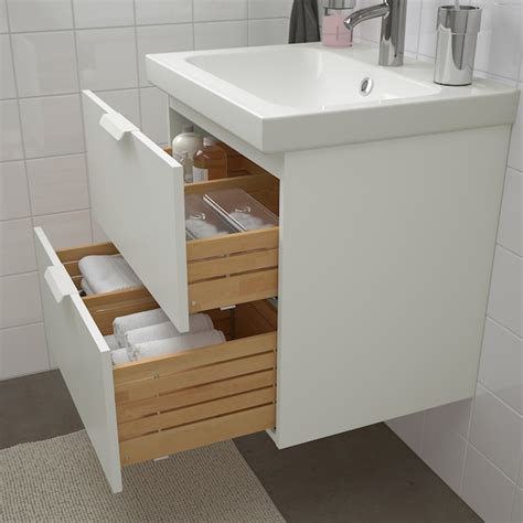 GODMORGON / ODENSVIK Muebles baño j4   blanco, Dalskär grifo   IKEA