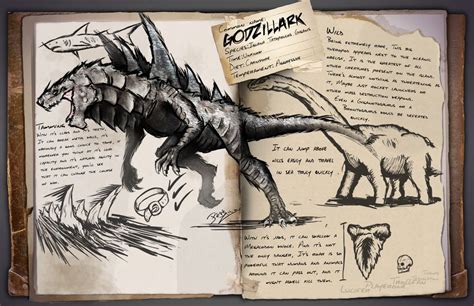 Godzillark   Official ARK: Survival Evolved Wiki