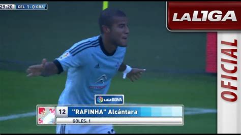Gol de Rafinha  1 0  en el Celta   Granada   HD   YouTube