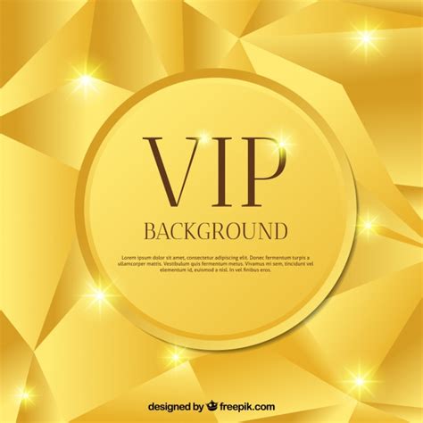 Golden shiny abstract vip background Vector | Free Download