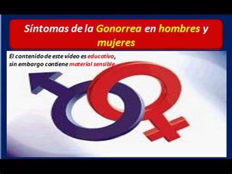 Gonorrea: Síntomas en hombres y mujeres de la GONORREA ...