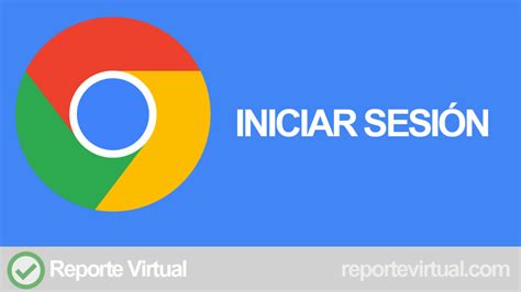 Google Chrome: Iniciar sesión en Cuenta de Google