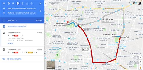 Google Maps Now Shows Metro Bus Routes and Timings in Pakistan