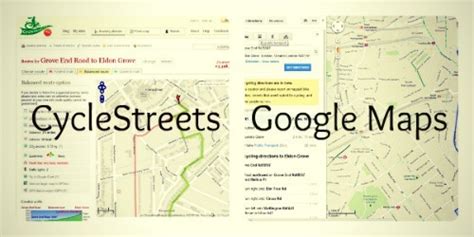 Google Maps vs CycleStreets: Battle for the best route planner