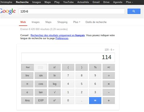 Google propose sa propre calculatrice | Googland