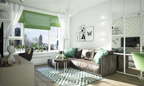 Gorgeous Studio Apartment Design With Beautiful and ...