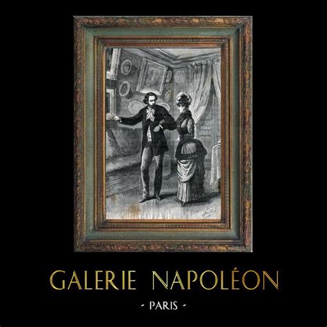 Grabados & Dibujos Antiguos | París   Escena de Género ...