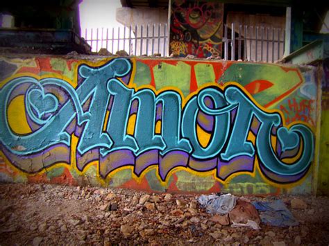 Graffitis de Amor Chidos | Arte con Graffiti