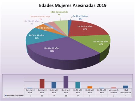 Gráficos de la violencia de género en 2019   Separadas y ...