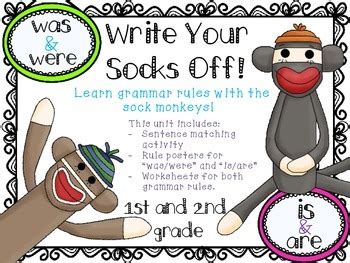 Grammar Rules:  was/were  and  is/are  by Elementary Nerd ...