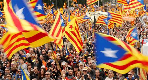 Gran manifestación independentista en Cataluña contra la ...