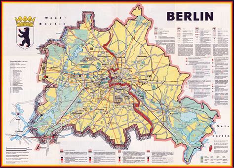 Gran mapa detallado de Berlín | Berlín | Alemania | Europa ...