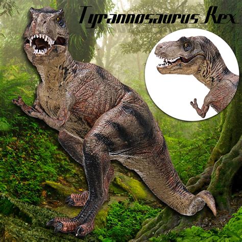 Gran Realista Tiranosaurio Rex Dinosaurio Juguete Regalo De   $ 395.68 ...