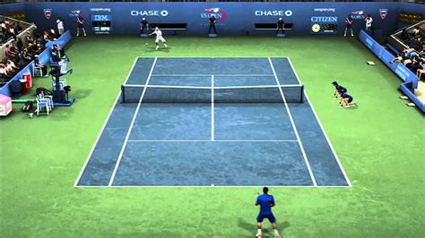 Grand Slam Tennis 2 online ranked match  Tsonga Vs ...