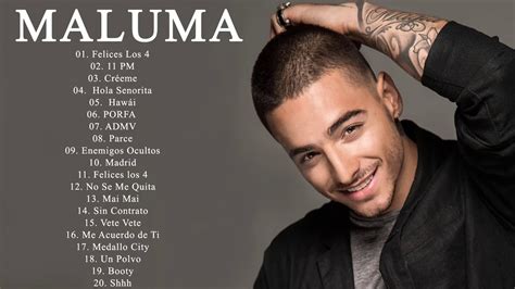 Grandes éxitos de Maluma | Las mejores canciones de Maluma ...