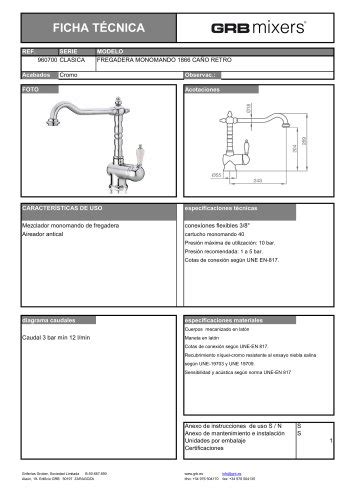 GRB 095400   GRB MIXERS   Catálogo PDF | Documentación | Brochure