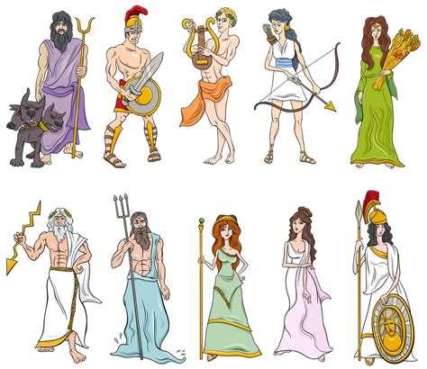 Greek gods and goddesses, Greek gods, Mythology