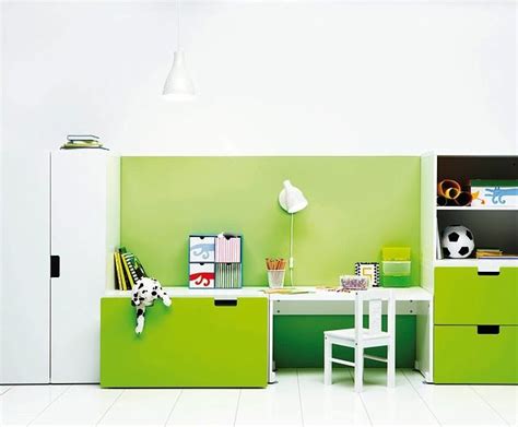 Green and white | Dormitorio niños ikea, Habitación infantil blanca ...
