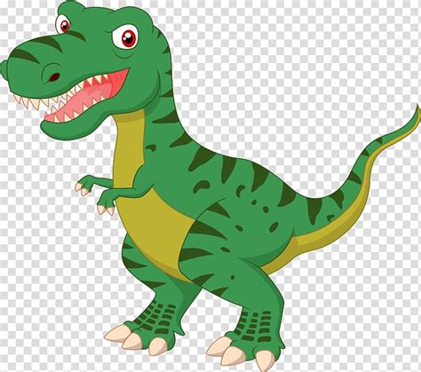 Green dinosaur illustration, Tyrannosaurus Dinosaur Spinosaurus Cartoon ...