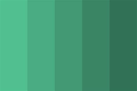 green logo Color Palette