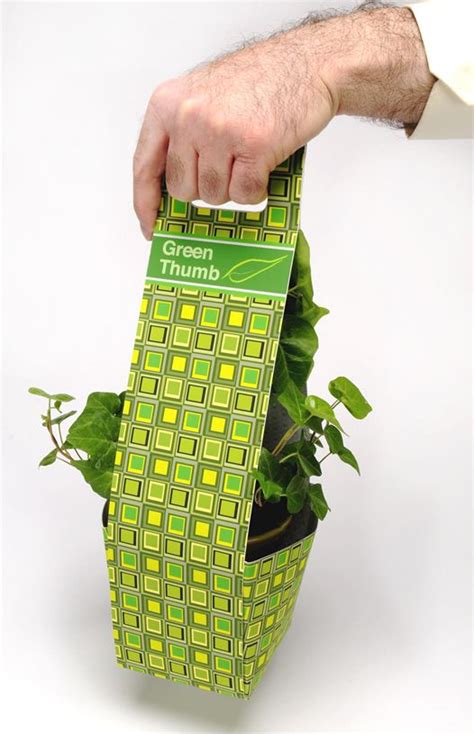 Green Thumb Plant Carrier Packaging by Kyle R. Green, via ...