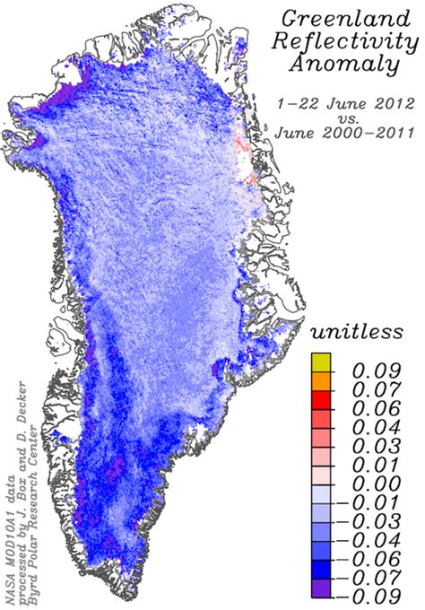Greenland Ice Sheet Melt Nearing Critical  Tipping Point ...
