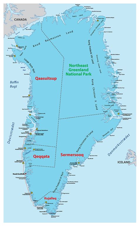 Greenland Maps & Facts   World Atlas