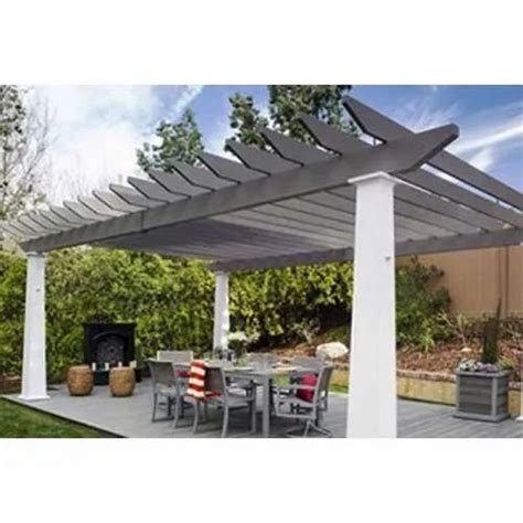 Grey Pergola WPC Outdoor, Rs 450 /square feet Metalshapes | ID: 21808556891