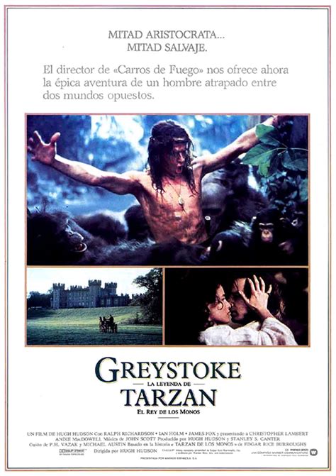 Greystoke, la leyenda de Tarzán, el rey de los monos ...