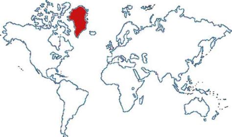 Groenlandia a qué continente pertenece   Groenlandia
