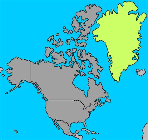 Groenlândia Mapa | Mapa
