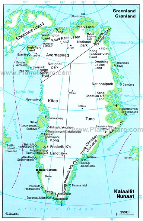 Groenlândia | Mapas Geográficos da Groenlândia   Enciclopédia Global